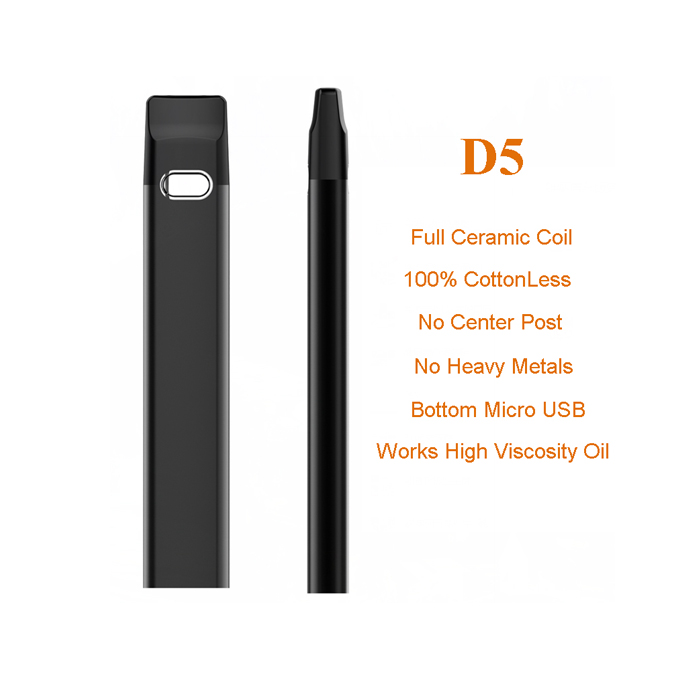 Cottonless D5 Disposable Vape Pod KVAP.jpg